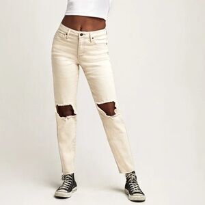 Tilly’s x RSQ High Rise Women’s Straight Leg Distressed Jeans l Size 26